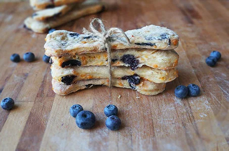 grain free blueberry and banana dog treats