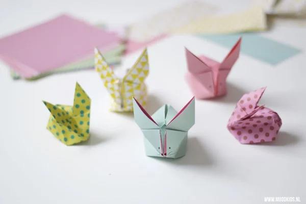 origami bunnies