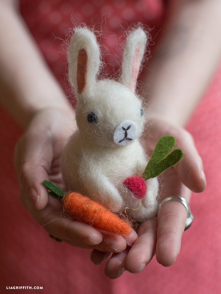 felted bunny tutorial