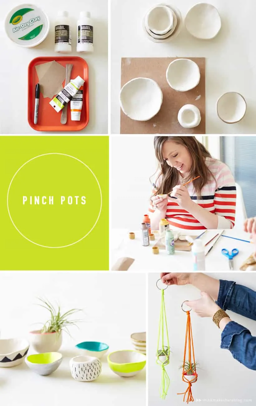 So many great ideas with air dry clay. I want to make them all!