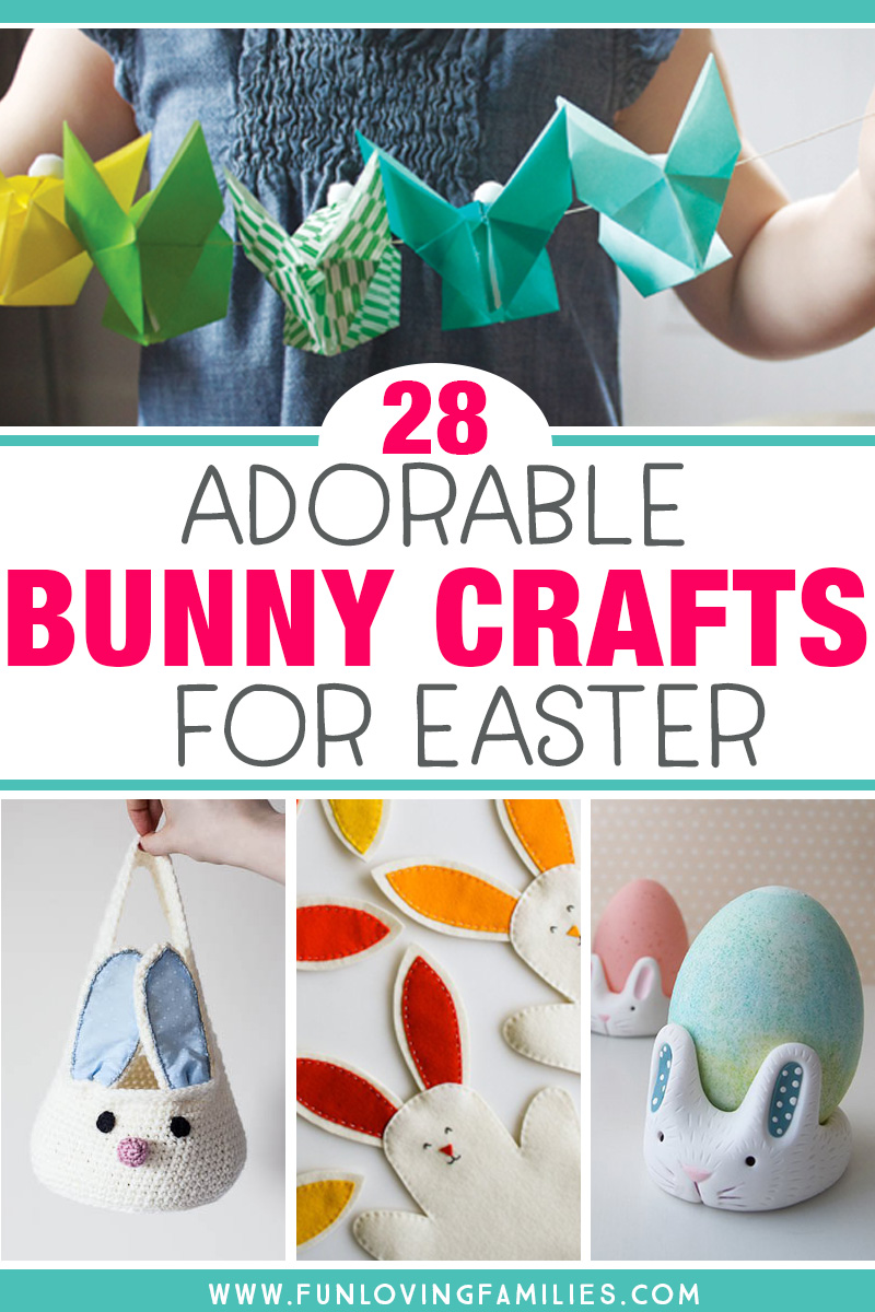 adorable bunny crafts for easter