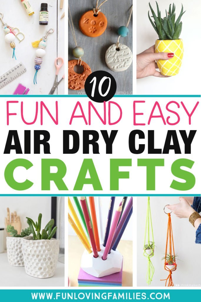 10 Things to Make with Air Dry Clay: Fun and Beautiful Projects - Fun  Loving Families