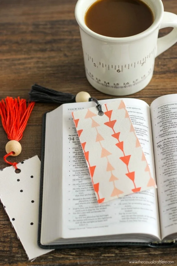 Fabric Tassel Bookmarks