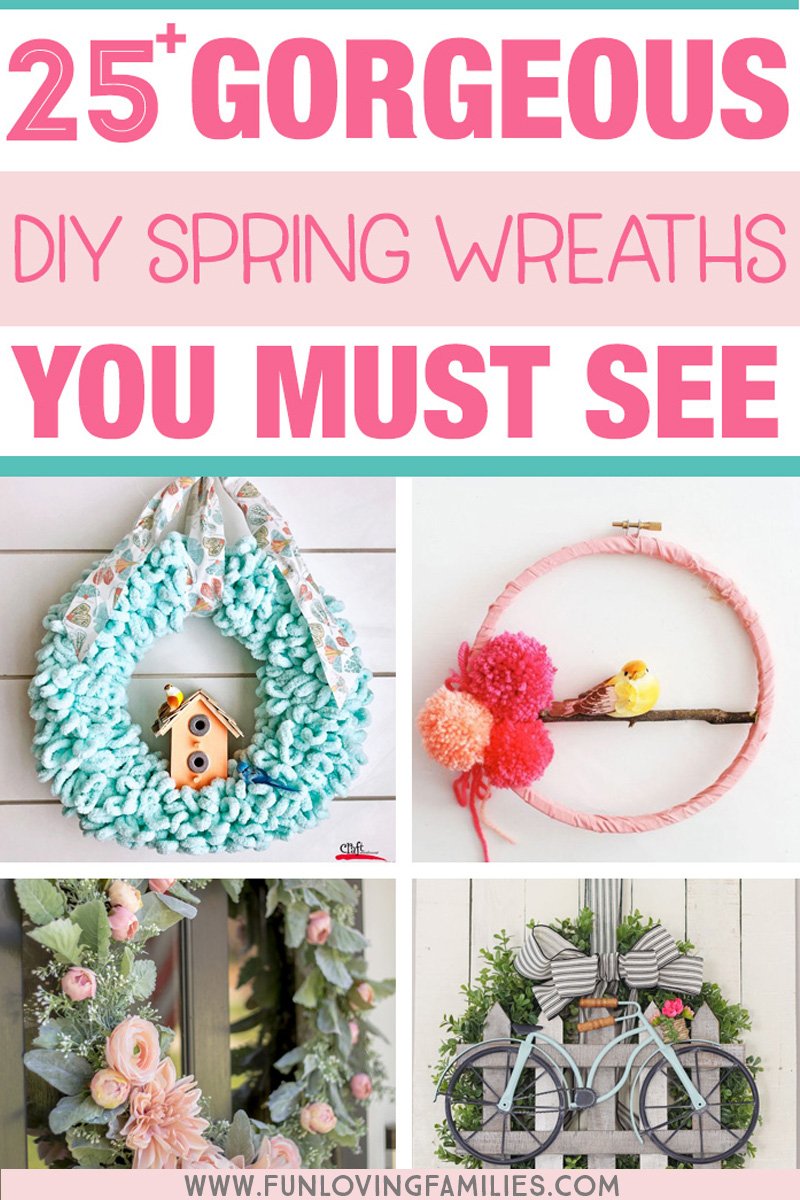 35 Pretty Spring Wreaths Ideas to Adorn Your Door This Season