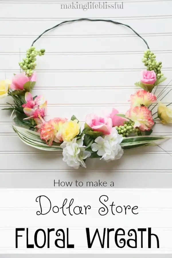 This is exactly what I've been looking for to start getting ready for Spring. Love these DIY Spring wreath ideas. (from Maiking Life Blissful)