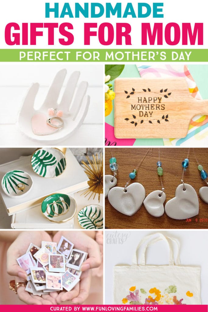 I love these DIY Mother's Day gift ideas that are actually doable. Mom will cherish these special, personalized mother's day gifts. #mothersday #mothersdaygifts