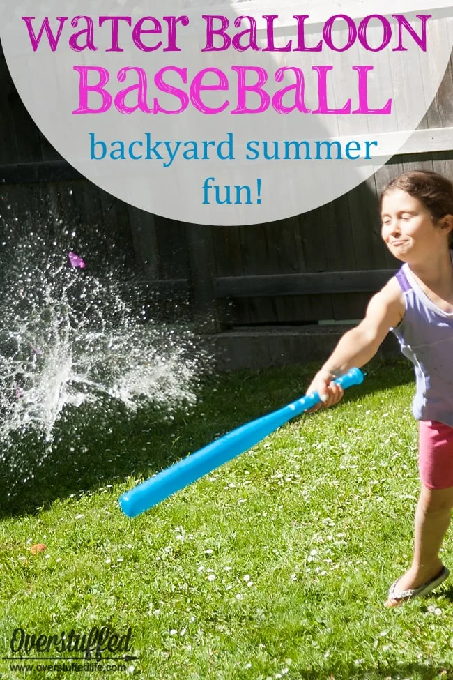 diy water balloon baseball 