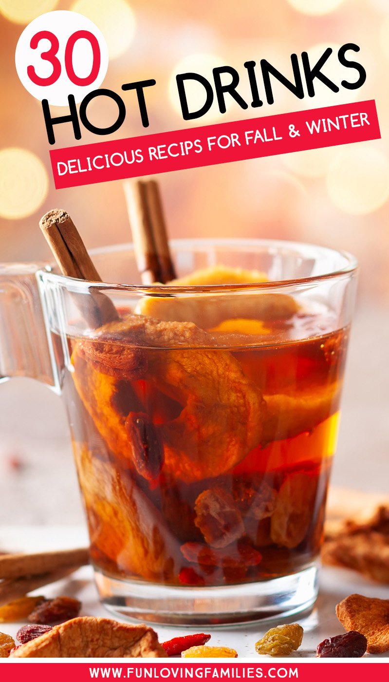 30 best hot drink recipes for fall and winter