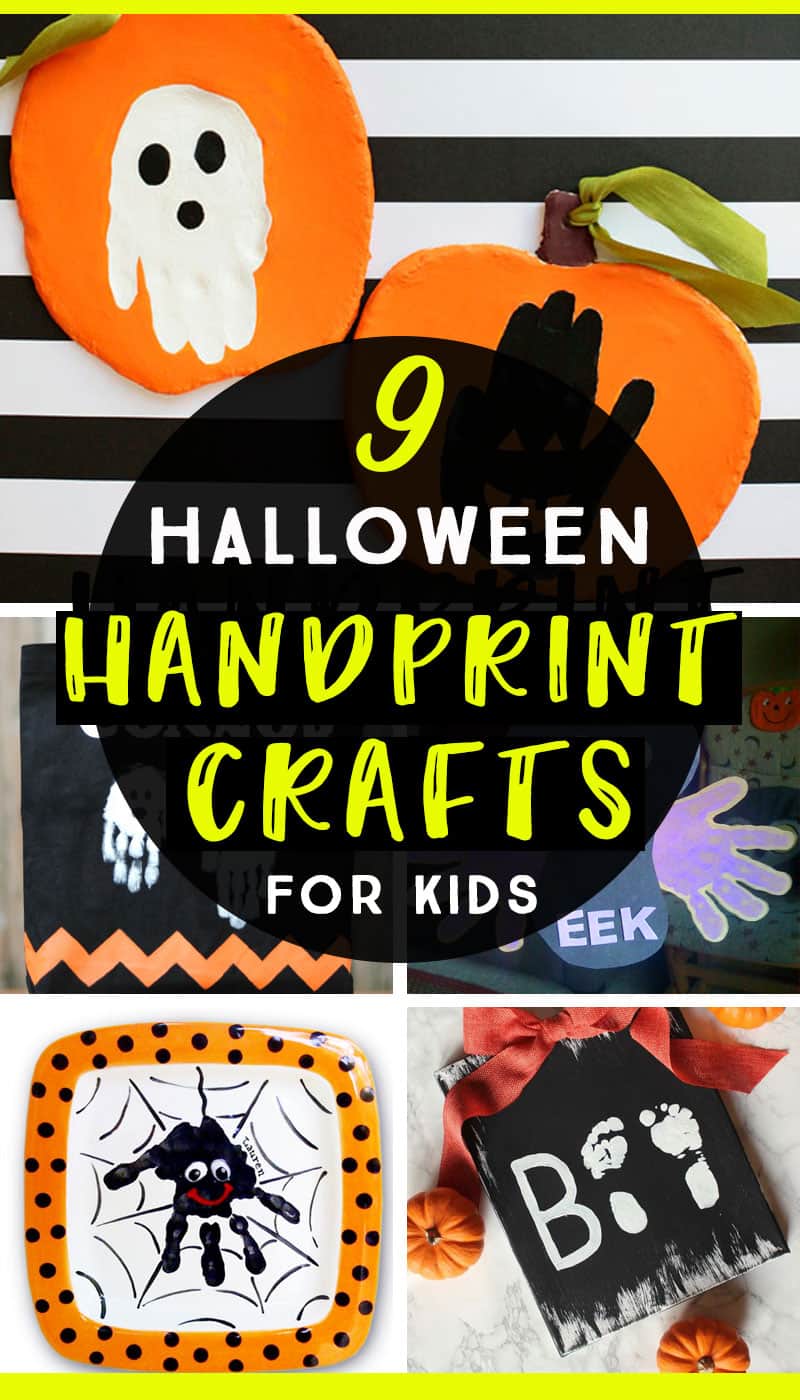 Make These Adorable Halloween Handprint And Footprint Crafts With The Kids For Keepsakes Youll Make These Adorable Halloween Handprint And Footprint Crafts With The Kids For Keepsakes Youll