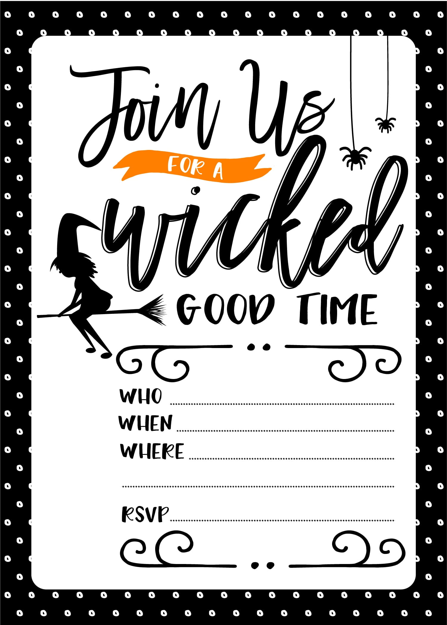 Free Halloween Party Printables Fun Loving Families