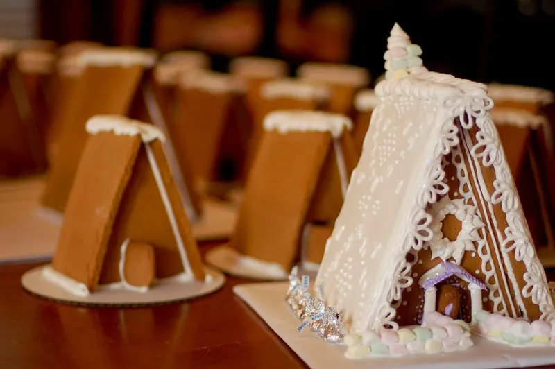 A-frame gingerbread house template. Use this template to make your own homemade gingerbread house.