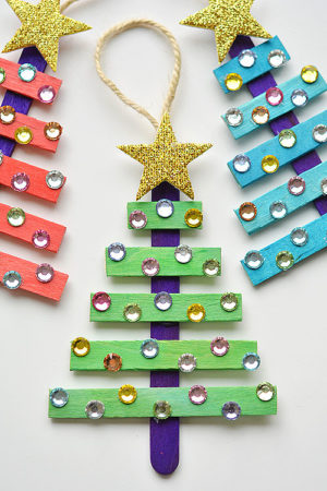 25 Fun and Easy DIY Popsicle Stick Ornaments - Fun Loving Families