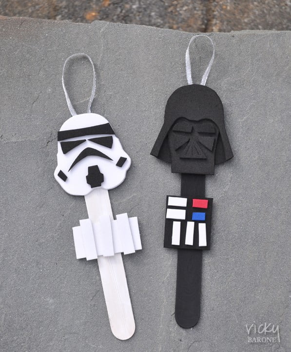 Star Wars Popsicle Stick Ornament