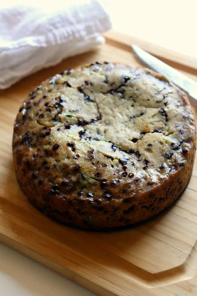 Chocolate Chip Zucchini Bread Instant Pot recipe.