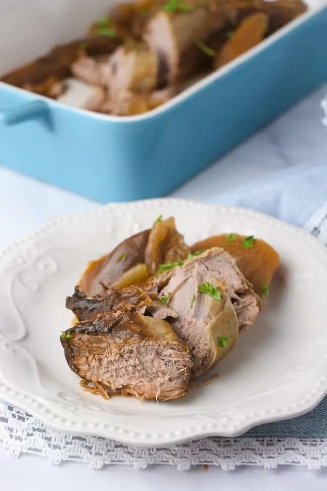 Add this Sweet Pork Tenderloin Instant Pot dinner recipe (from Wondermom Wannabe) to your family dinner plans this week!