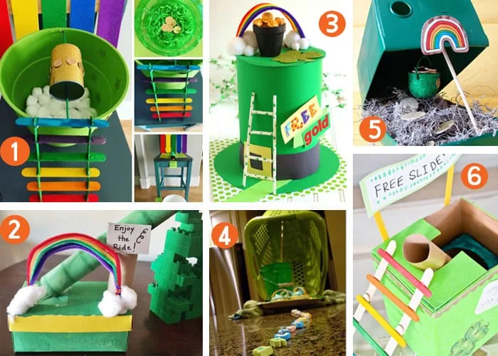 These leprechaun trap ideas will help get your kids thinking about how they can make their own leprechaun traps this St. Patrick's Day. See the ideas and help your kids with this fun and creative St. Patrick's Day activity.