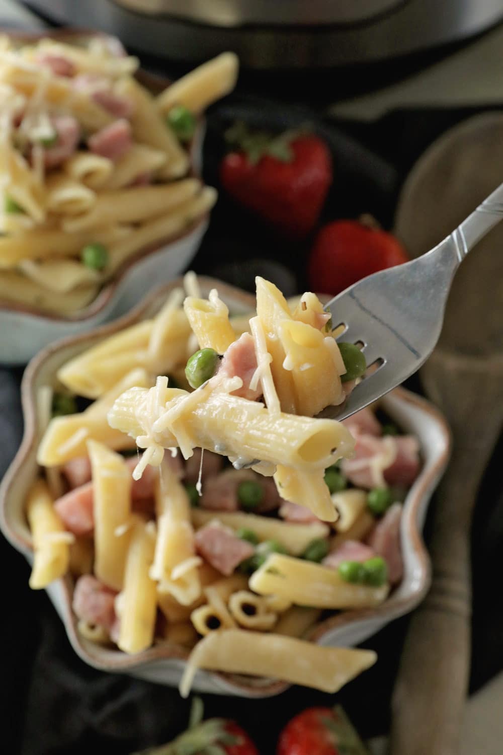 Instant Pot Penne Pasta with Ham