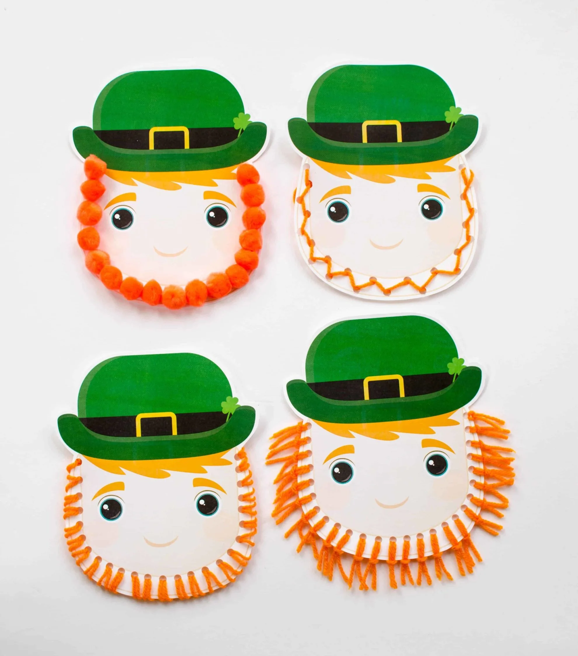 Use our free printable to create an easy leprechaun craft for kids.