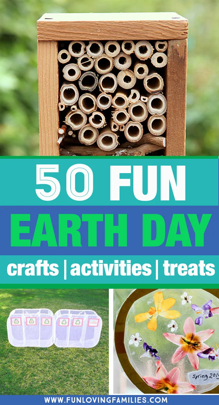 Earth day crafts activities and treats for kids