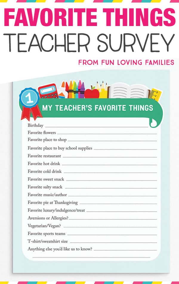 Printable Form For Teachers - Printable Forms Free Online