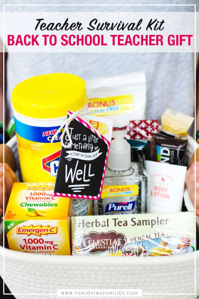 teacher survival kit diy gift
