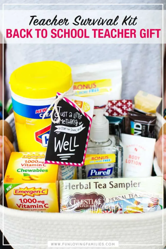 teacher survival kit diy gift
