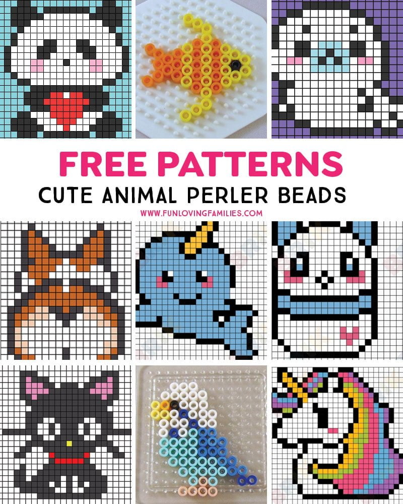 The GIANT list of Perler Bead Patterns {fuse beads, melty beads