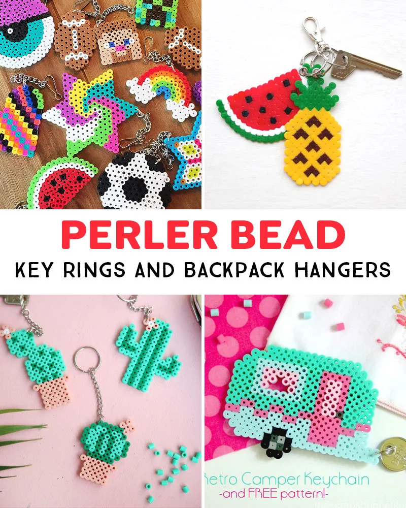 key ring Perler Bead projects