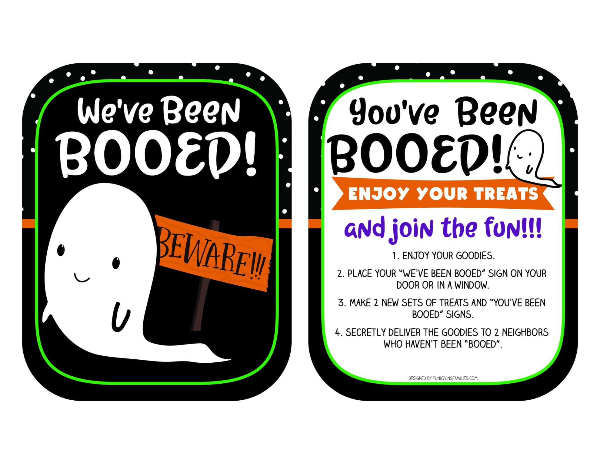You ve Been Booed Printable Signs Super Cute And Totally FREE Fun