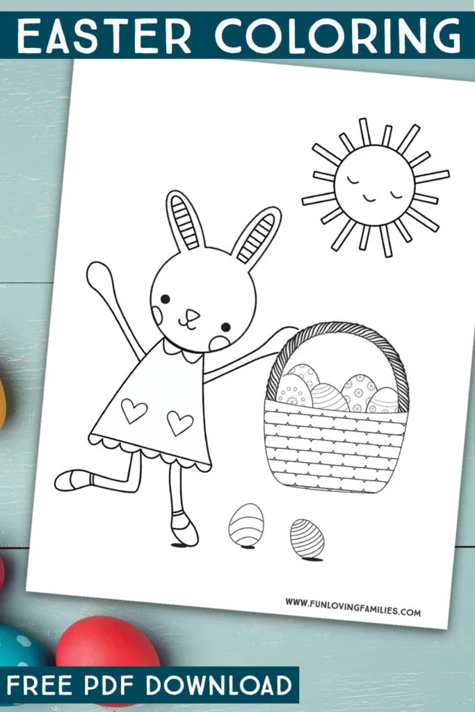 Cute Easter coloring pages for kids and adults. 