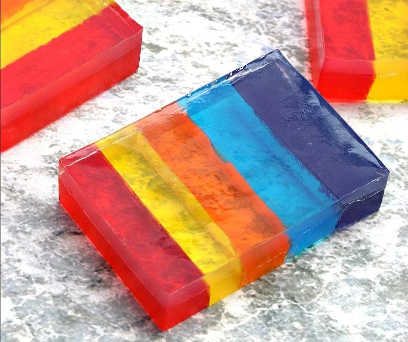 Rainbow Soap