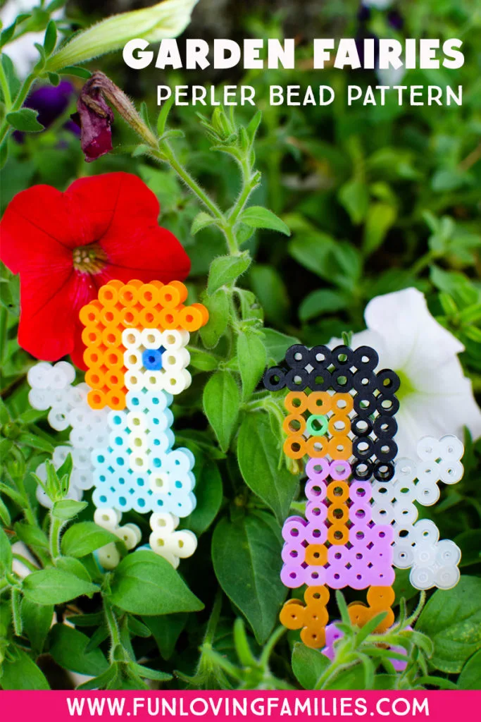 Easy fairies made from Perler Beads
