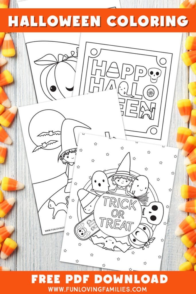 Halloween coloring pages