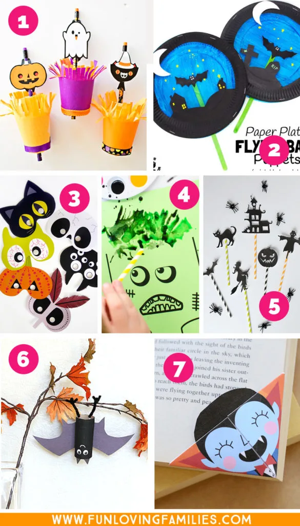 Halloween printable crafts for kids