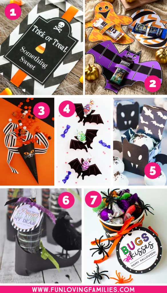 Free printable Halloween party favor ideas