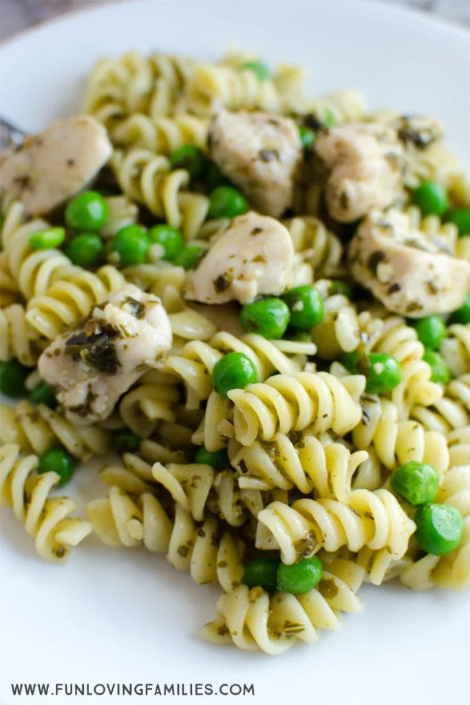Instant pot chicken pesto pasta