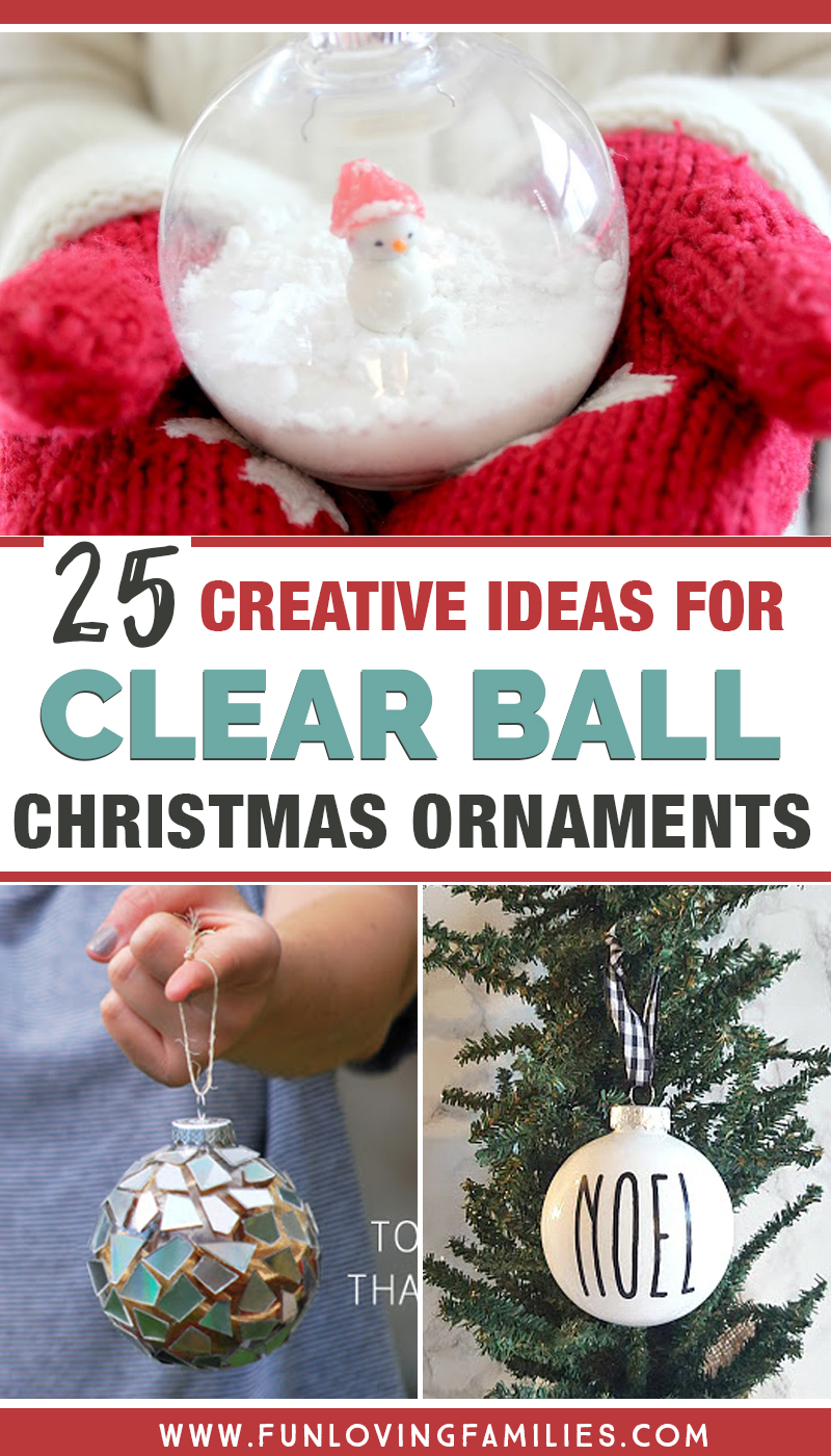 plastic ball ornament decorating ideas