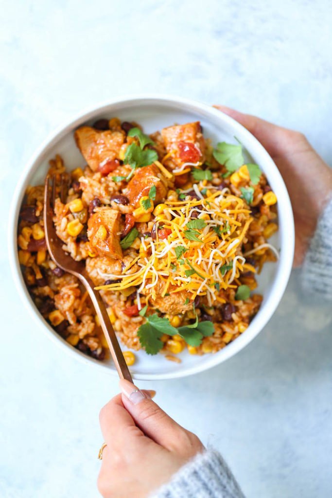 chicken burrito bowl