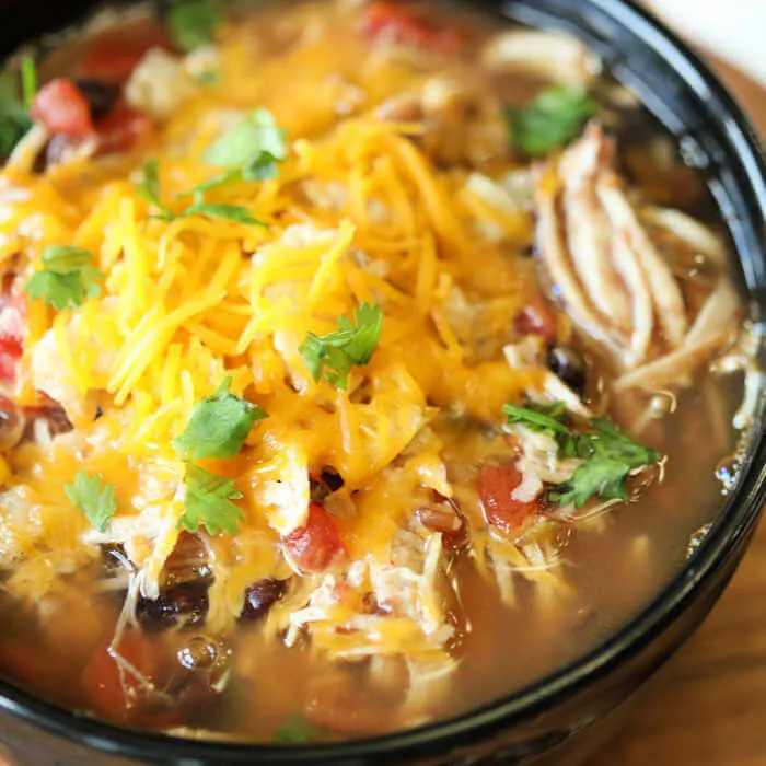 chicken tortilla soup in instant pot
