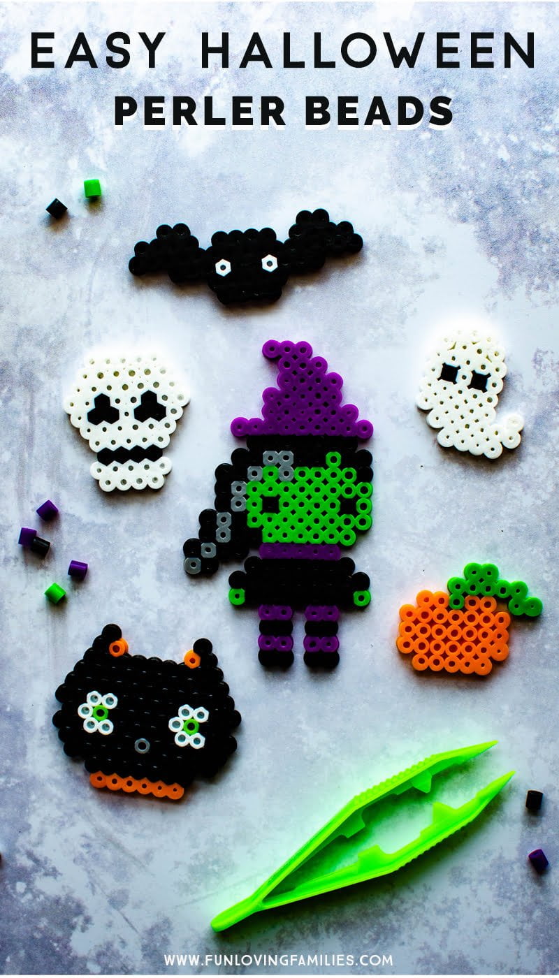 small Halloween perler bead patterns