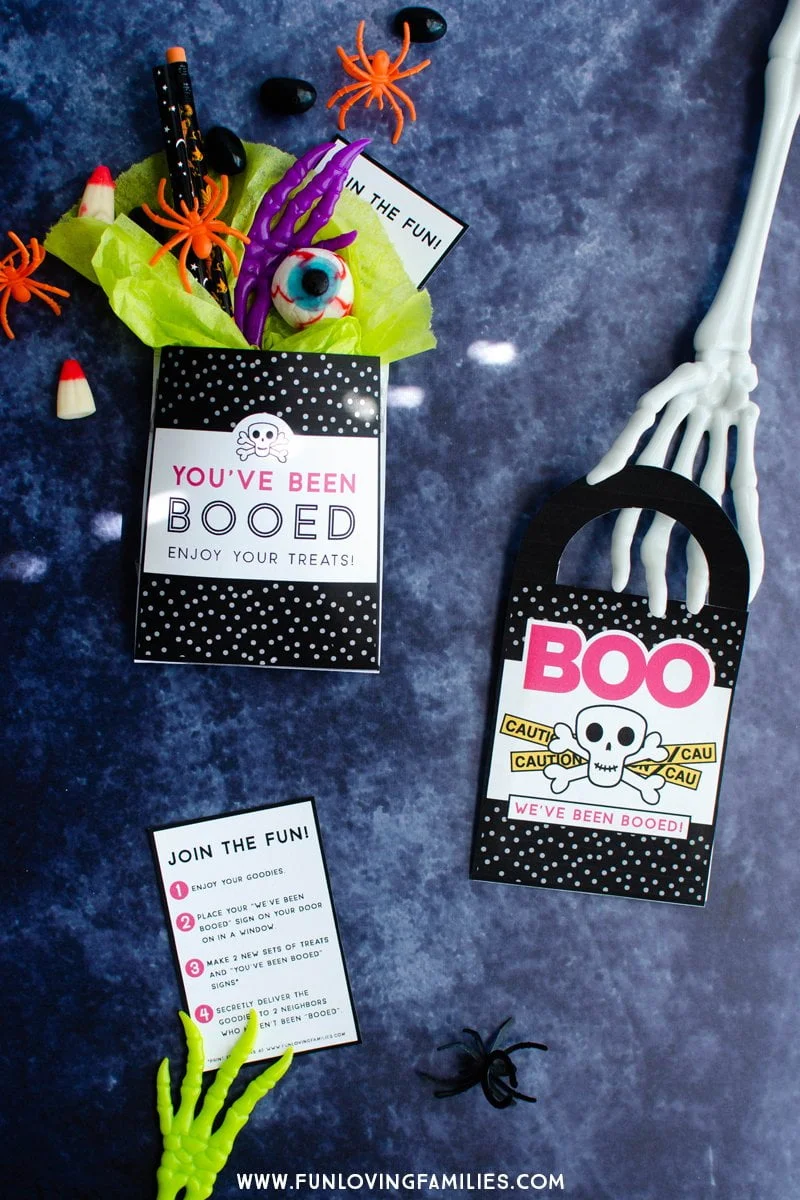 Booed Halloween Game printables