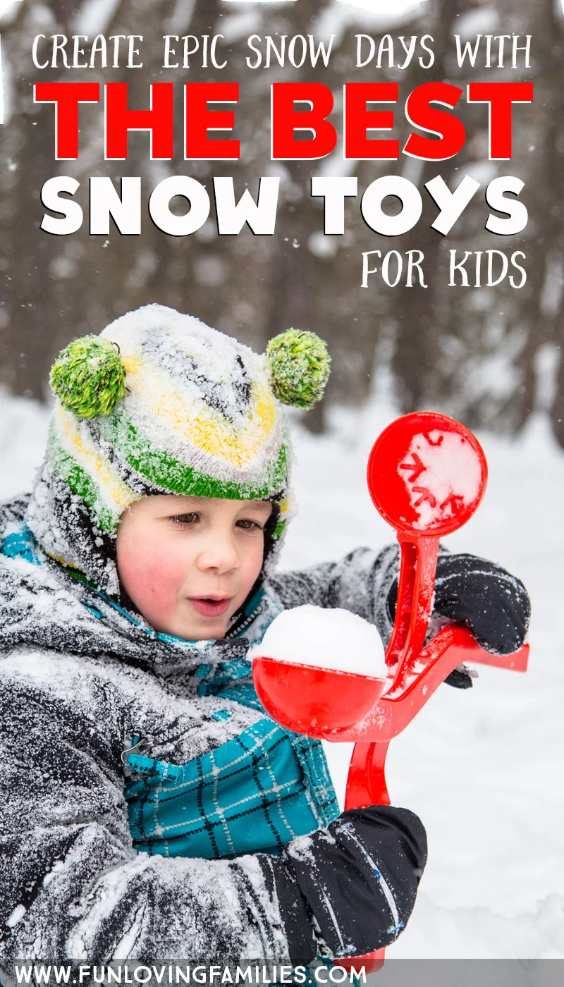 best snow toys with boy and snowball maker