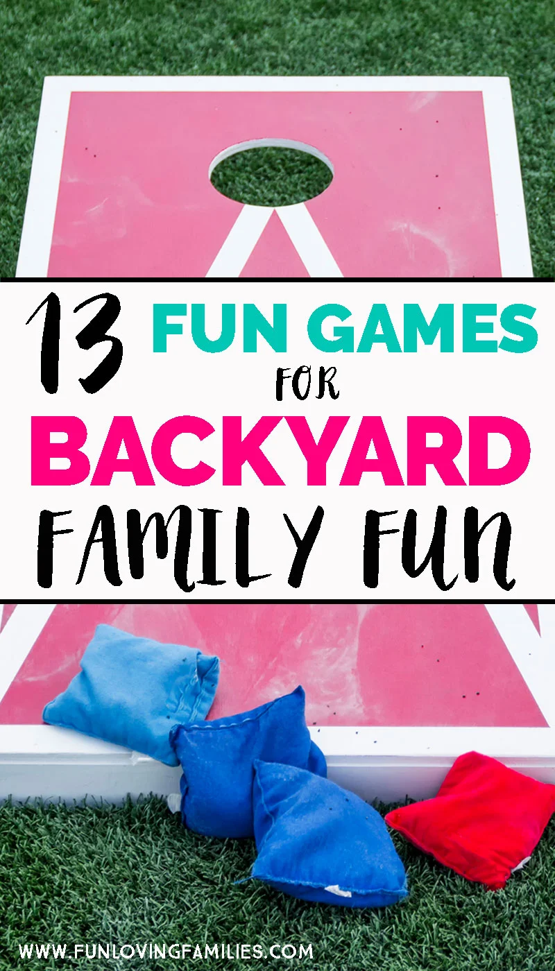 fun games for families to play in the yard