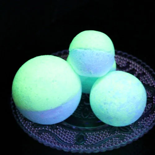 diy glow in the dark bath bombs