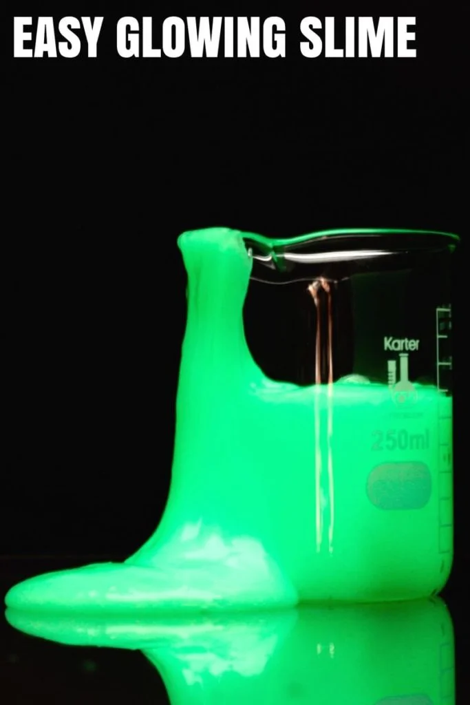 slime that glows in the dark
