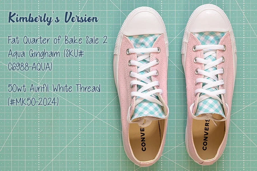 DIY converse shoe design