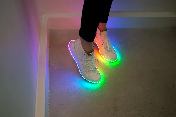 led light up shoes tutorial