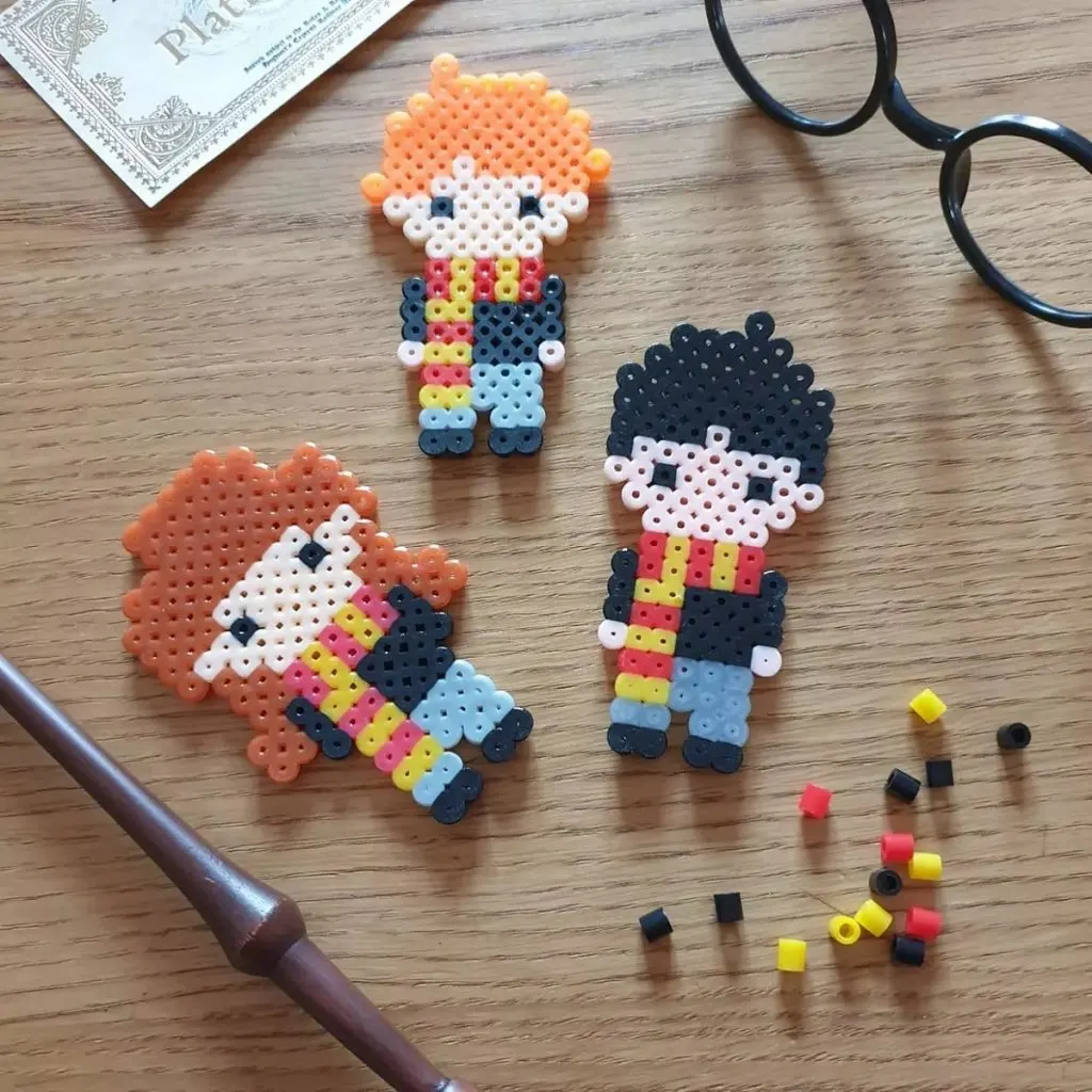 Ron, Hermione, and Harry Character Patterns