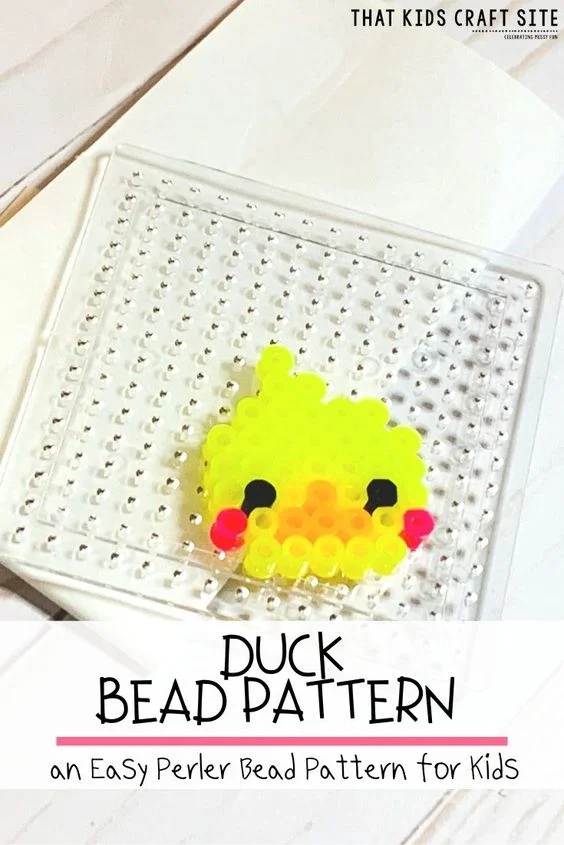 Pokemon Yellow Happy Pikachu Kandi Pattern