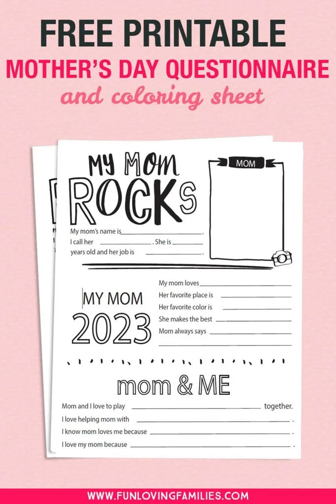 mothers day fill-in-the-blank sheet for kids 2022 image